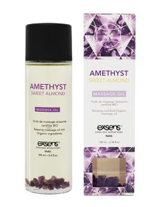 EXSENS of Paris Organic Massage Oil w/Stones