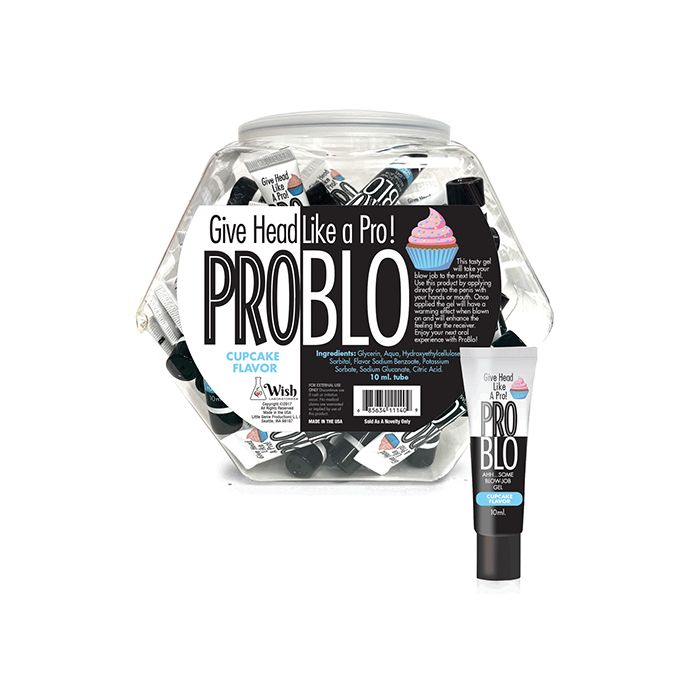Pro Blo Oral Pleasure Gel - Cupcake